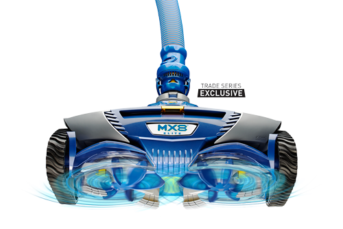 Bote De Hojas De Piscina En Línea Con Aspiración Automática